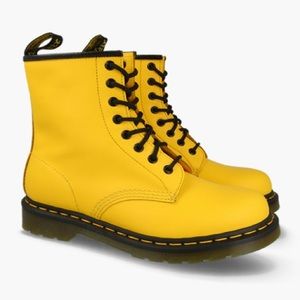 Yellow Dr. Martens 1460 Boot Women’s 7